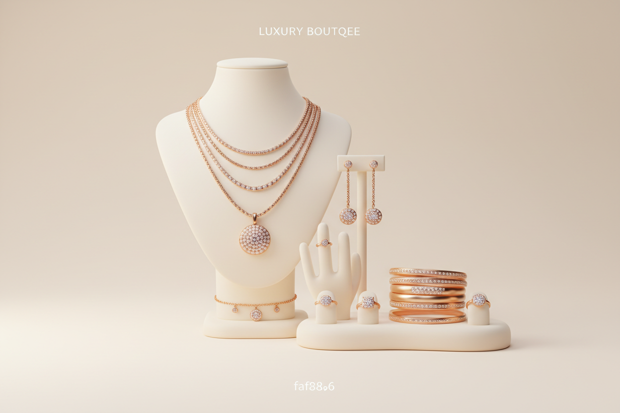 Complete Rose Gold Jewelry Collection