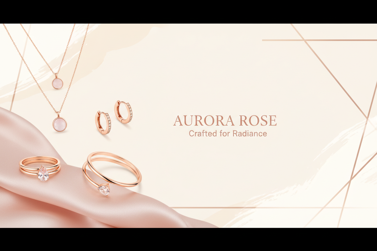 Rose Gold Jewelry Hero Banner
